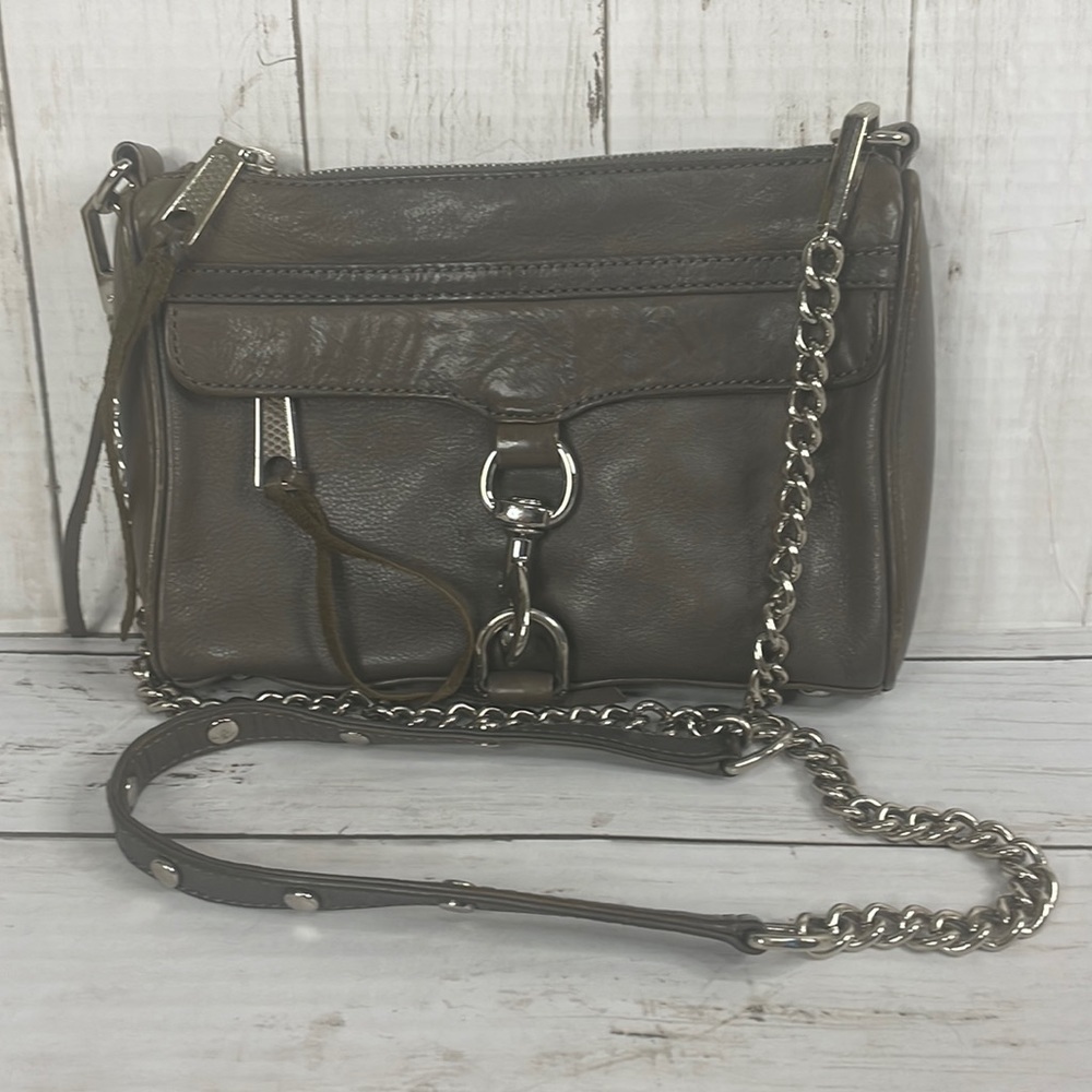 Rebecca Minkoff Gray Mac Crossbody Bag